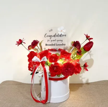 Bloom Box Akrilik Ucapan Grand Opening Banggai