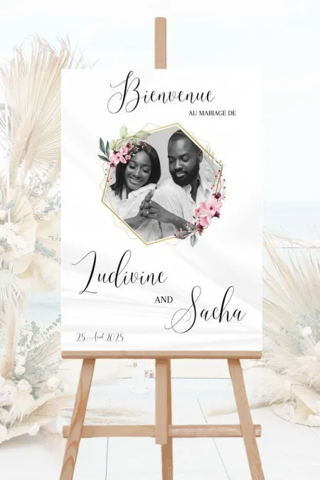 Papan Akrilik Papan Pernikahan Banggai